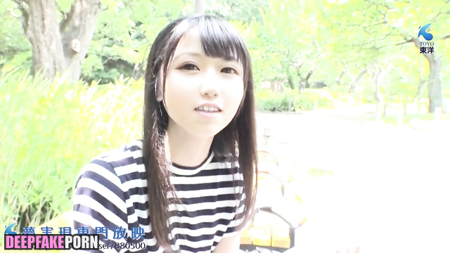 Pretty teen asking you for cum on face / Kuuko W pov deepfake video