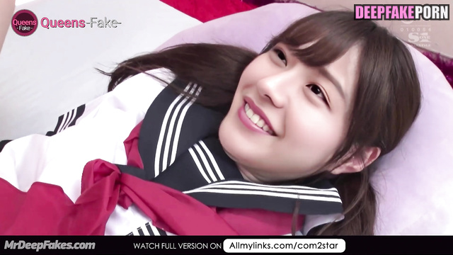 人工知能 Yui Asakura/浅倉唯 in sexy costume takes orgasming ride on dick AI