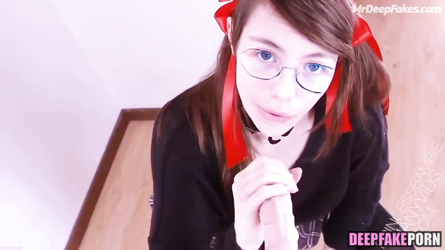 Tiptoe Tingles ASMR gives me promise to make me cum in pov deepfake