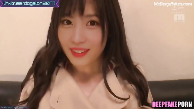 Momo トゥワイス shows what a sexy body under coat TWICE ディープフェイク deepfake