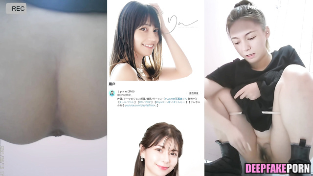 Girl demonstrating her morning peeing - Lynn (りん 本物の偽物) fetish sex tape