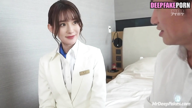 Hotel workers fucked on break / sexy Yang Mi (杨幂 性爱场景) deepfake video