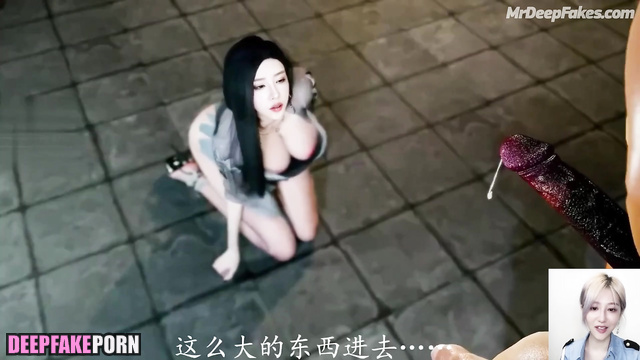 Cartoon deepfake video - Qianqian (千千 成人视频) fucked with a huge fucker
