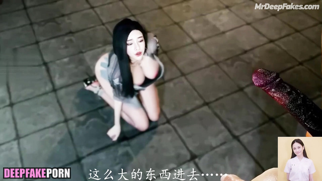 Cartoon deepfake video - Qianqian (千千 成人视频) fucked with a huge fucker