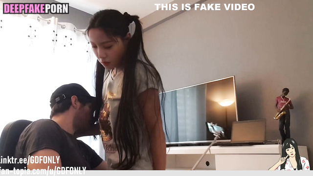 Boyfriend cumed in her mouth, Jisoo face swap / 지수 블랙핑크 [PREMIUM]