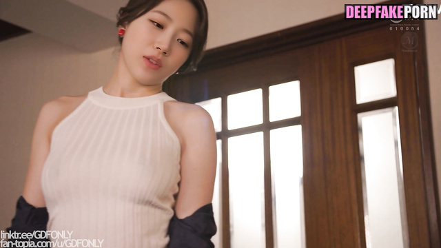 Kazuha sucking cock right in the boss cabinet, ai - ルセラフィム セックスシーン [PREMIUM]