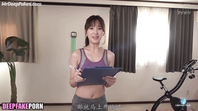 Sudden sex after workout in a crowded place, Hyomin (효민 티아라) fakeapp