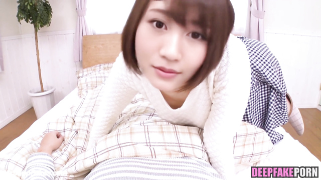 Cute Japanese girl wants to seduce you (random face swap)