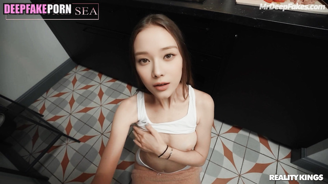 Professional bitch Winter Aespa made pov footjob, ai - 윈터 에스파
