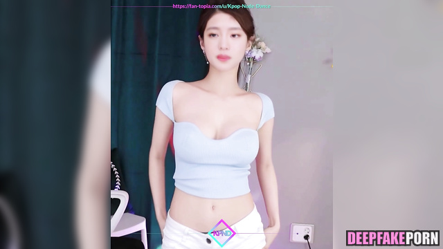 Busty girl danced in her room - Minnie face swap (민니 진짜 가짜) [PREMIUM]