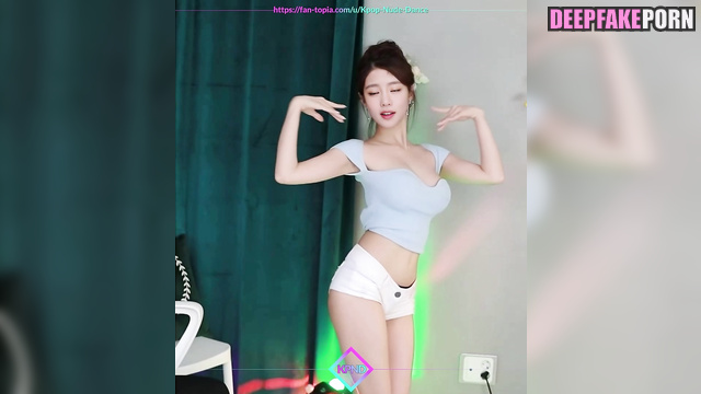 Busty girl danced in her room - Minnie face swap (민니 진짜 가짜) [PREMIUM]