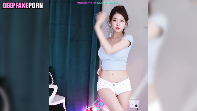 Sexy student IU danced at home - rea fake (아이유 딥페이크 영상) [PREMIUM]