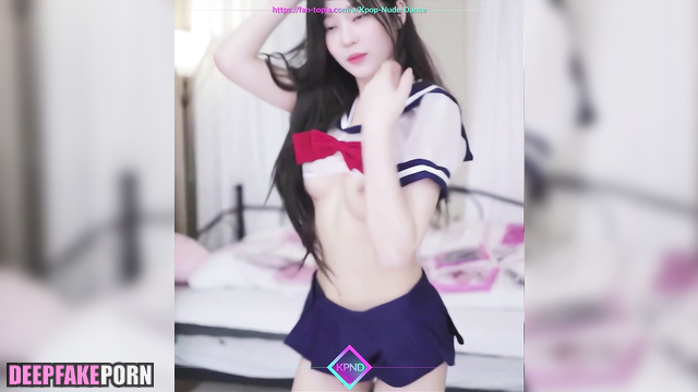 キムミンジュ IZ*ONE アイズワン Minju was bored and made sexy dance video 人工智能 AI [PREMIUM]