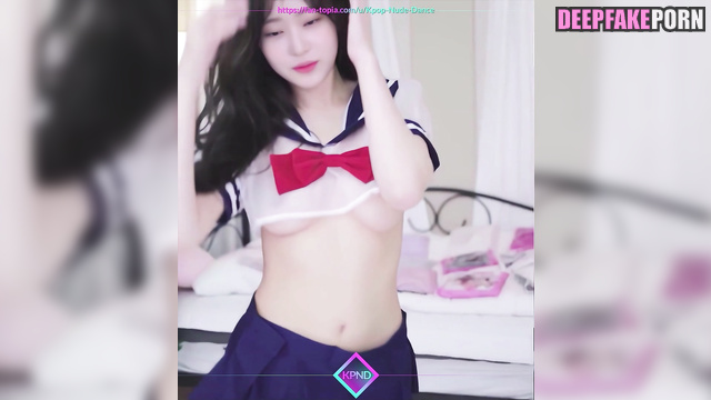 キムミンジュ IZ*ONE アイズワン Minju was bored and made sexy dance video 人工智能 AI [PREMIUM]