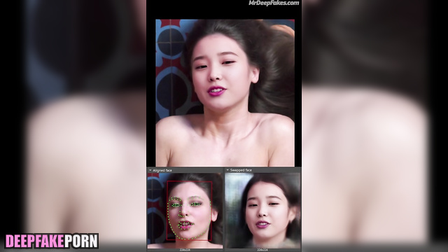 Moaning IU 아이유 has the strongest orgasm 오르가슴 in solo deepfake 딥페이크