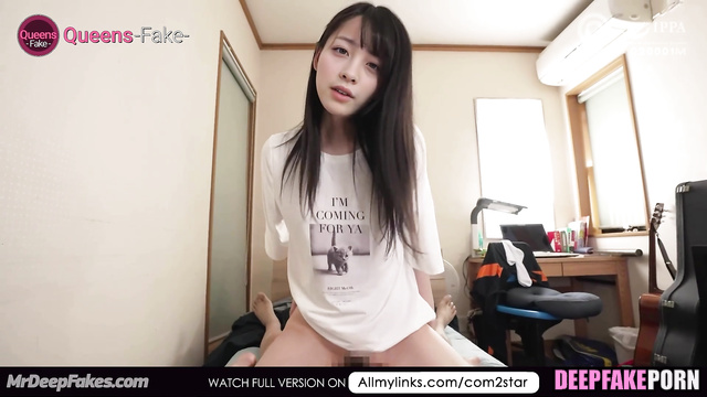 Kanna Hashimoto having sex in t-shirt her boyfriend, ai (橋本 環奈 セレブのセックス)