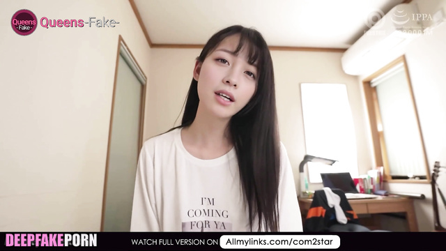 Kanna Hashimoto having sex in t-shirt her boyfriend, ai (橋本 環奈 セレブのセックス)