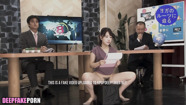 Yuri (Jo Yu Ri) appearance on japanese TV 조유리 아이즈원 가짜 포르노 deepfake porn