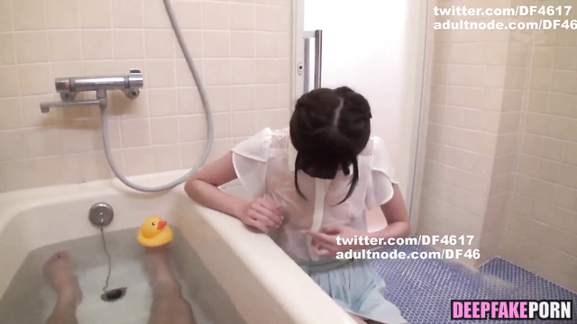 Seimiya Rei wet in bathroom sucking some cock ai porn 清宮 レイ 乃木坂46 フェイクポルノ [PREMIUM]