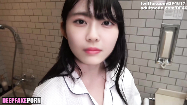 Iwamoto Renka Nogizaka46: blowjob fake porn (岩本蓮加 乃木坂46 フェラ フェイクポルノ) [PREMIUM]