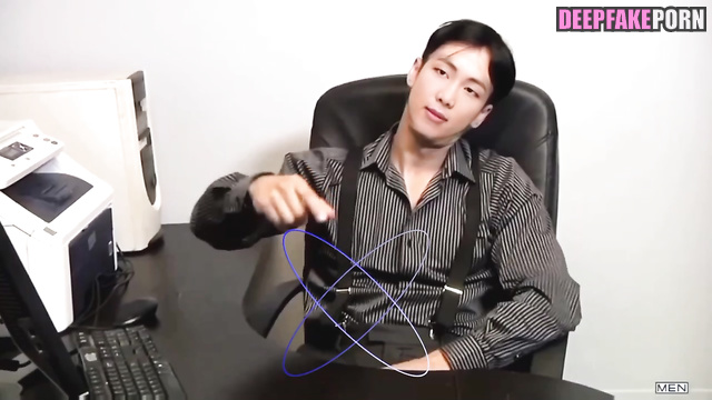 RM (Kim Nam-joon) meets a man deepfake porn