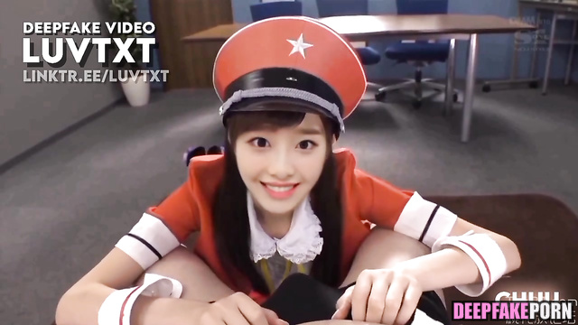 Chuu LOONA Sucking Dick [츄 이달의 소녀 가짜 포르노 사까시] Deepfake porn