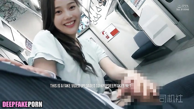 Hyojung from OH MY GIRL fake public sex (효정 오마이걸 가짜 포르노)