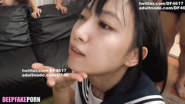Guys jerk off on Nishino Nanase face [bukkake] / 西野七瀬 乃木坂46 ディープフェイク エロ [PREMIUM]
