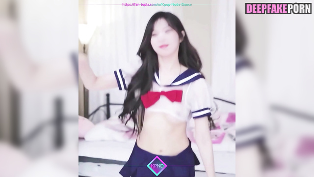 Beautiful girl dancing for lovely boy / 윈터 에스파 Winter face swap [PREMIUM]