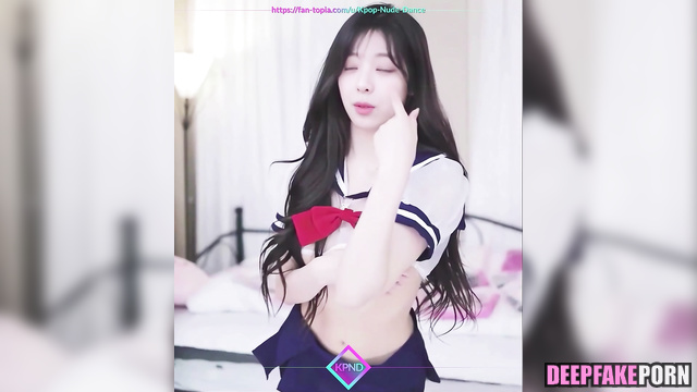 Pretty dancing in schoolgirl form / 유나 있지 Yuna solo fakeapp // [PREMIUM]