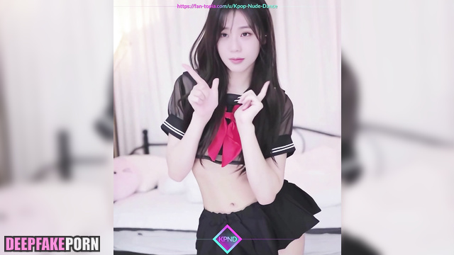 Dance in transparent suit / 지수 블랙핑크 / Jisoo solo face swap [PREMIUM]