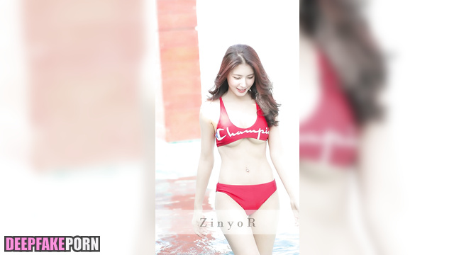 Sex tapes in red bikini - passionate girl Miyeon / 조미연 섹스 테이프 ai [PREMIUM]