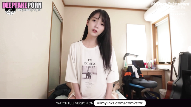 Artificial intelligence IU gently and slowly rides a dick (인공지능 아이유)