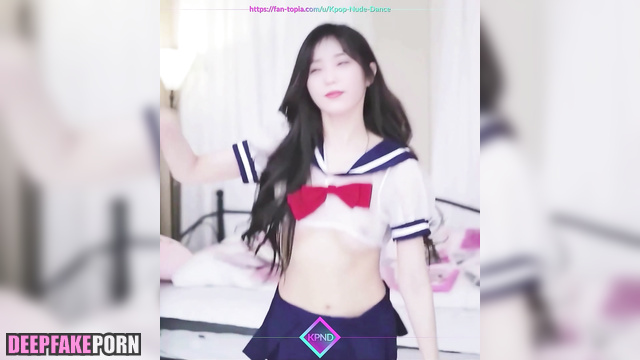 Korean schoolgirl IU decided to dance sexy (아이유 딥페이크 영상) [PREMIUM]