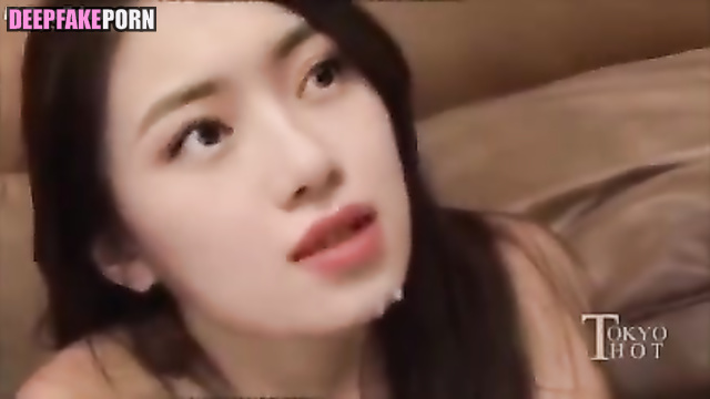 Nhiên is shocked from a lot of cumshots - pov adult tape