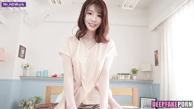 Cute lady making blowjob - Miyeon face swap (조미연 딥페이크 영상) [PREMIUM]