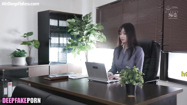 Guy touching tits of sexy boss - Victoria Song fakeapp // 宋茜 成人磁带