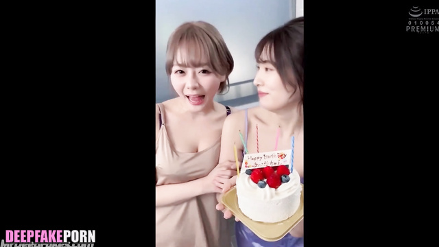 Mommy fake Shin Se-kyung teaches her how to fuck (신세경 연예인 섹스)