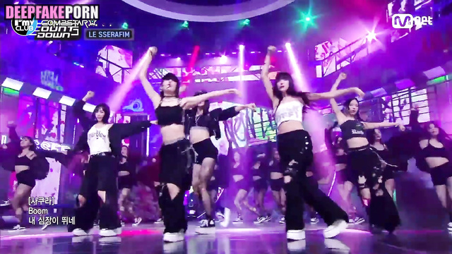 Sexy babes LE SSERAFIM fucks better than dancing - pmv ai / ルセラフィム 本物の偽物