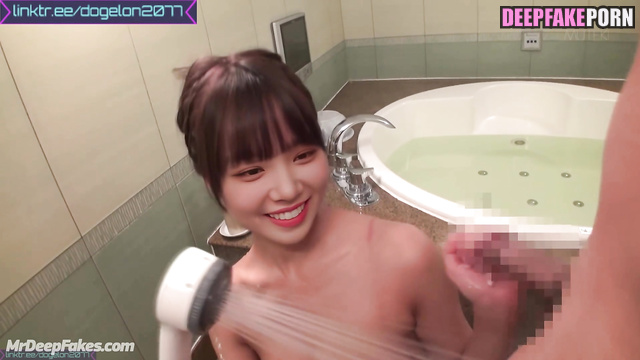 Passionate bath fuck - Chaewon real fake // アイズワン ディープフェイクビデオ