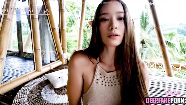 Young brunette making blowjob on holiday, fake Minju / アイズワン アダルトビデオ