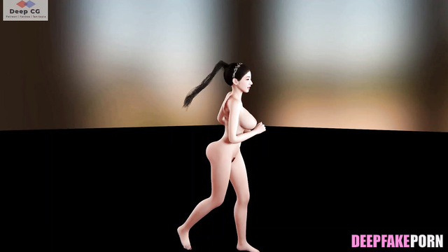 Huge & naked boobs - cartoon Jisoo (지수 블랙핑크) having fun - A.I. [PREMIUM]