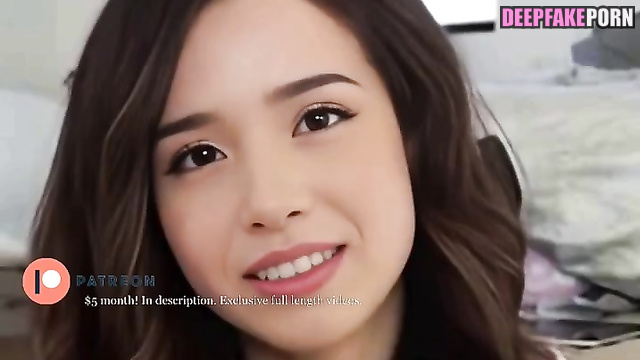 Sexy Pokimane telling you how she wants to saddle your big cock - A.I.