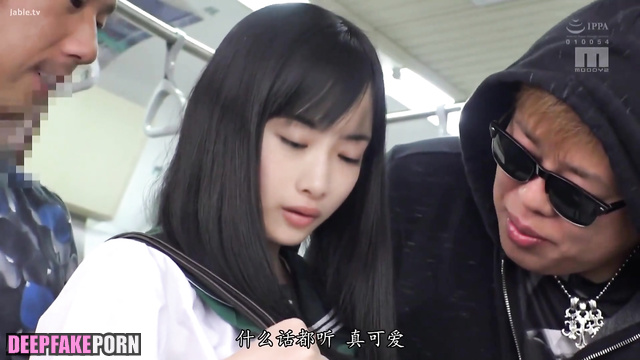 Dogging sex tape in the subway / 石原 さとみ ディープフェイクビデオ Satomi Ishihara ai