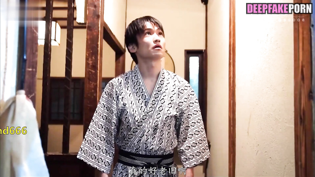 张雨绮 Zhang Yuqi sexually liberated a shy guy 智能换脸 smart face change