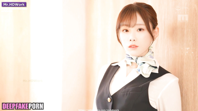 少女時代 ディープフェイクビデオ stewardess having fun with toes / Taeyeon foot fetish ai