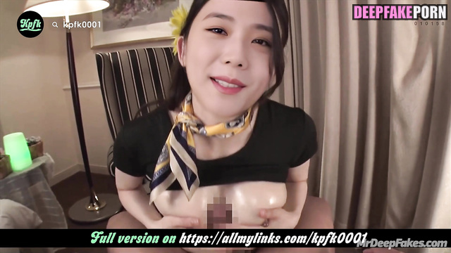 BLACKPINK 지수 Handjob by Jisoo 블랙핑크 is worth your cum fake porn 가짜 포르노