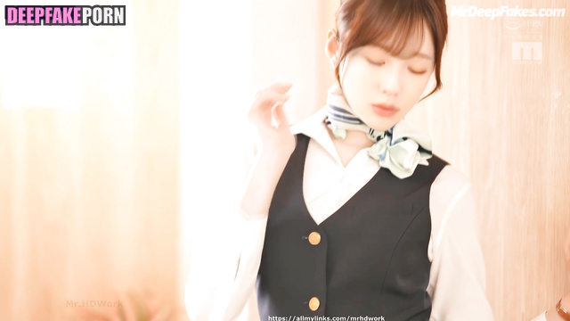 Cool deepfake video / Miyeon always fucks with him after flight 조미연 섹스 장면