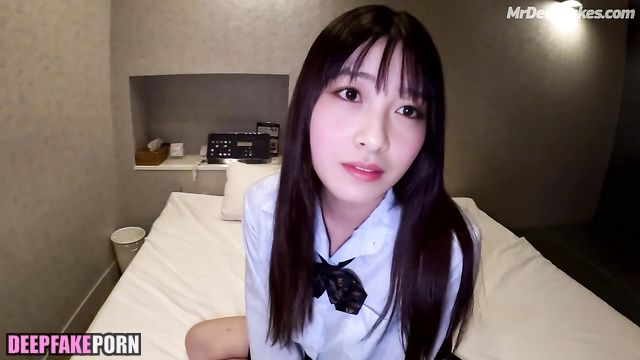 Student 橋本 環奈 Hashimoto Kanna comes to lover 人工知能 AI Rev. from DVL