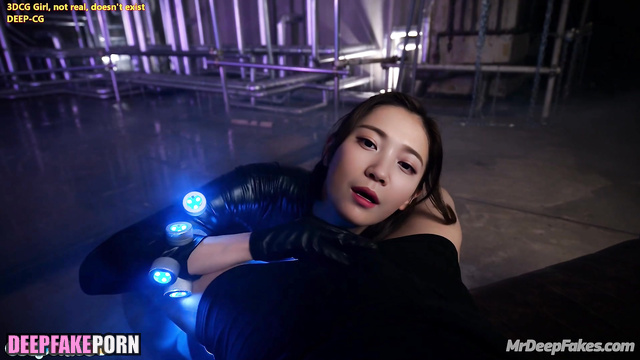 Cool deep throat in a luminous sexy suit / 배유빈 오마이걸 Binnie adult tape